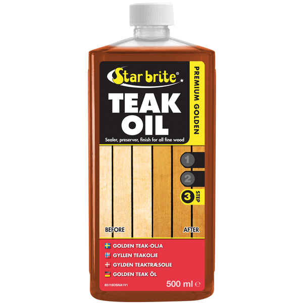 Star brite premium gold teak olie 500 ml