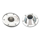 Pipe flange white Under Deck For Ø:60 mm pipe D1774155