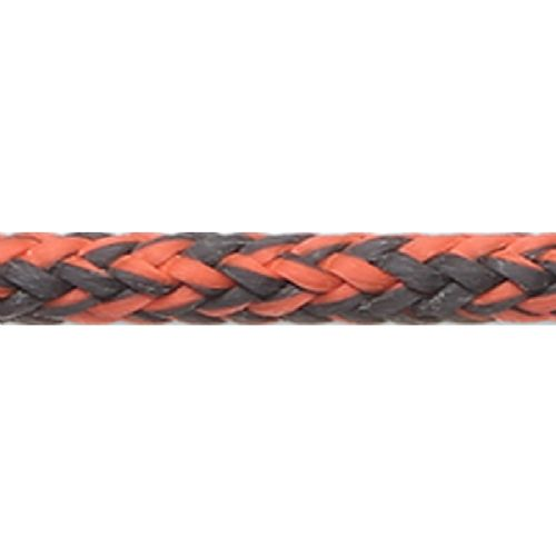 Dinghy Polytech orange/sort 4 mm