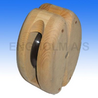 Ruckdämpferblock 1-rollig 150 mm (6") für 18 mm Tauwerk