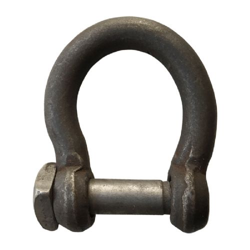 Shackle raw w/square bolt head "H" 14 mm