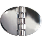 Roca Scharnier Ellipse mit festen M5 Schrauben 67x48mm AISI 316