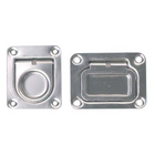 Türring mit Feder 66x56mm Tiefe 12mm RF Stahl