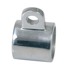 Pipe piece ø25mm with eye RF