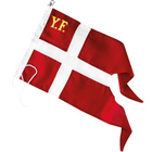 Yachtflagge L&amp;S genäht - 170 g/m2 Flaggentuch 132x250cm