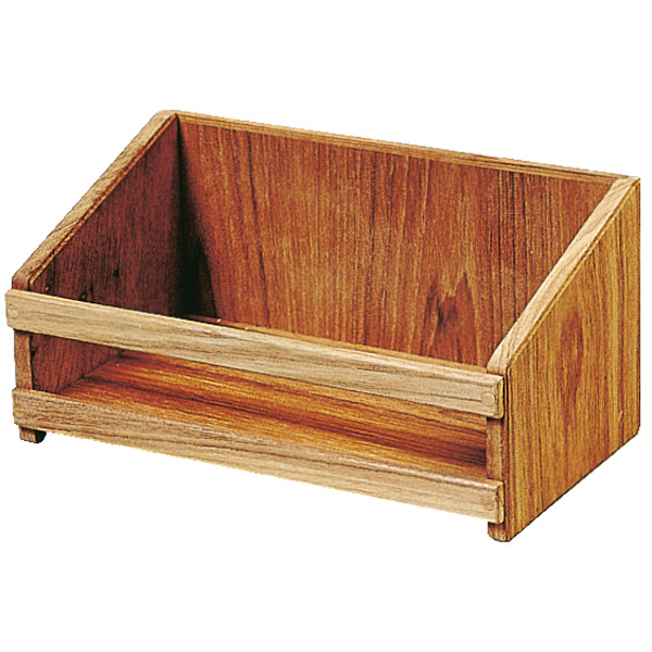 Roca teak hylde 27,5x12x11cm