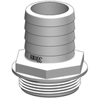 Trudesign Hose connector 1 1/2" 38mm white, for y-valve