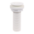 Trudesign Hull penetration recessed white composite 1"