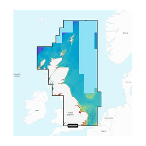 Storbritannien, nordøstlig kyst – søkort