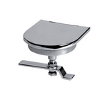 Bodenkonsole mit Deckel 110x115mm Tiefe 115mm RF Stahl