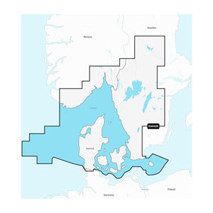 Oslo til Trelleborg - Søkort