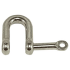Stainless steel shackle w/eye bolt D "bb" 6 mm