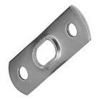 Bagplade rustfri til T-terminal BW 616105 til wire Ø4-5 mm