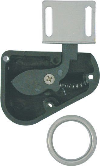 Cabinet lock for finger left