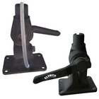 Glomex RA115 schwarze 4-Wege-Antennen-Neigehalterung aus Nylon