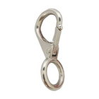 Karabiner rf Nr. 2 Öse 19 mm Länge: 81 mm Öffnung 12 mm