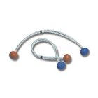 Sejsing mit blauen und orangen Bällen Elastisch Ø:4 x L:30 cm Beutel mit 4 Stück C0304030