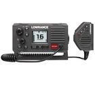 Lowrance Link-6S VHF radio with GPS, black