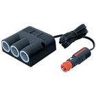 Universalstecker 12/24V 16A mit 2m Kabel und Dreifachsteckdose