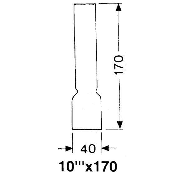 DHR Lampeglas 10 x 170mm