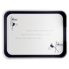 MB Welcome on board serveringsbakke 40 x 30cm 905g NON SLIP