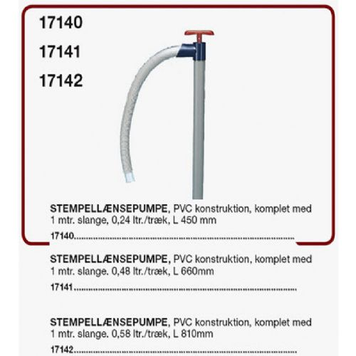 Seaworld Kolben-Lenzpumpe 810 x 810 mm