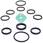 Orbitrade gasket set for water pipes on Volvo Penta D40