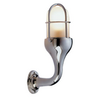 Foresti Wall lamp with chrome-plated grille