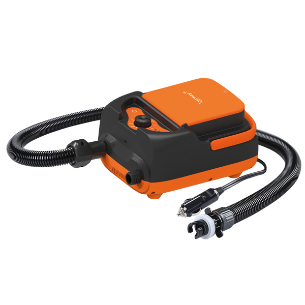 Luftpumpe med lithium batteri, 70 til 350L/M 16 PSI til SUP