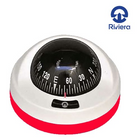 Riviera Aries kompas hvid/hvid, f/wire 16 mm