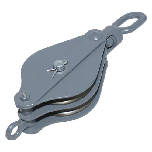 London Block W/Eye 2-Piece 130mm 22mm Rope