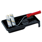 Paint tray set 10cm, with 2 rollers 10cm