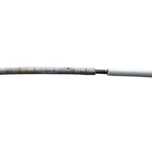 Krympeflex hvid til søgelænder 4:1     12/3 mm