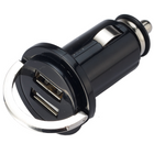 USB-Ladegerät, doppelte 12-24-V-DC-Steckdose, 5 V/2,1 A, für Zigarettenanzünder