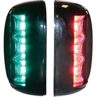 Lalizas LED Laterne Steuerbord/Backbord Set 2NM mit schwarzem Gehäuse