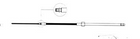 Ultraflex Steering cable M58, 12 feet