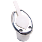 Flagpole holder AISI 316 with click-on countersunk Ø20mm