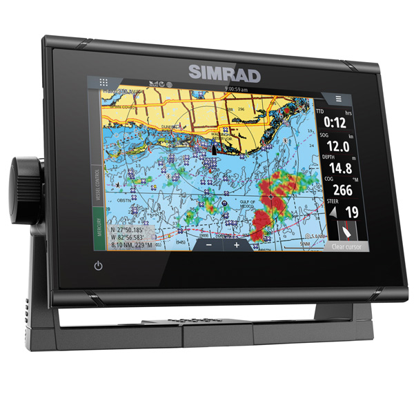 Simrad Go7 XSR uden transducer