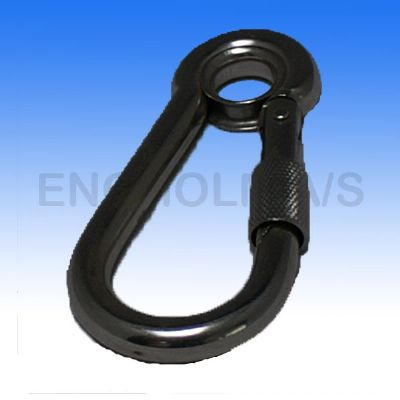 Feuerwehrhaken Edelstahl mit Haken und Mutter 120 mm