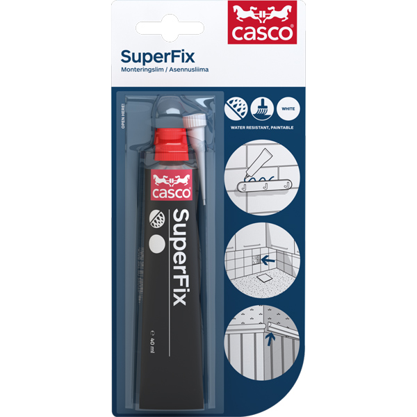 Casco SuperFix hvid 40 ml tube