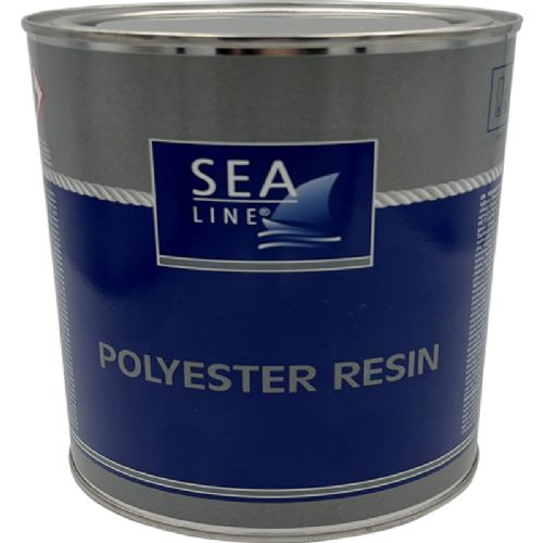 Sealine polyester resin 1 kg inkl. hærder og tilbehør