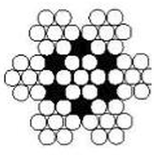Wire galv 7x7 Ø: 1.5 mm Breakage 155 kg