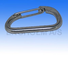 Karabinerhaken Typ D Rf* 80 mm