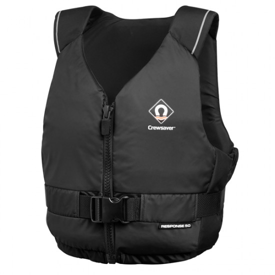 Crewsaver Response 50N Rettungsweste Schwarz, XL Brustumfang 111-124cm