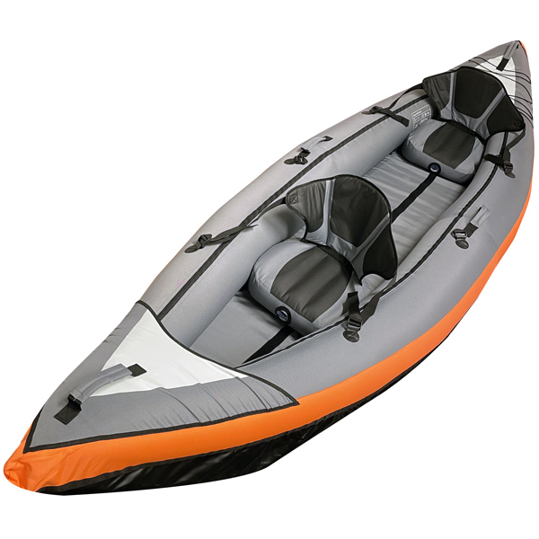 Kajak Riverside 2 personer, 383cm med pumpe, taske & padle