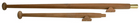 Roca Fahnenmast aus Teakholz 45cm Buchse 18mm