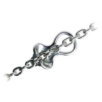 Kettenhalter 316 RF Stahl für 10 &amp; 12mm Kette