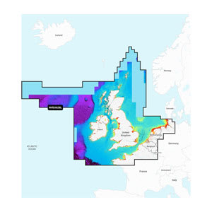 Storbritannien, Irland og Holland – søkort