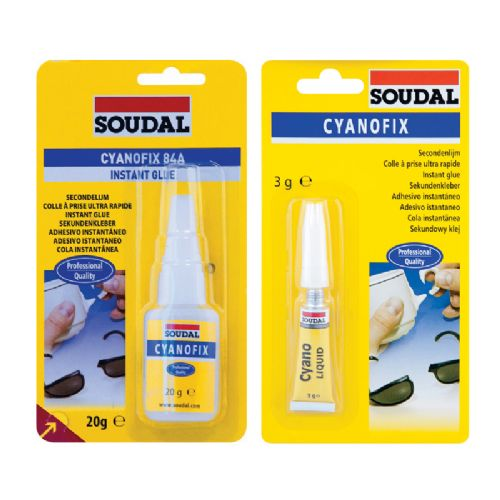 Soudal Cyanofix 84a Sekundlim 3g - Flydende