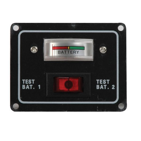 Battery test panel